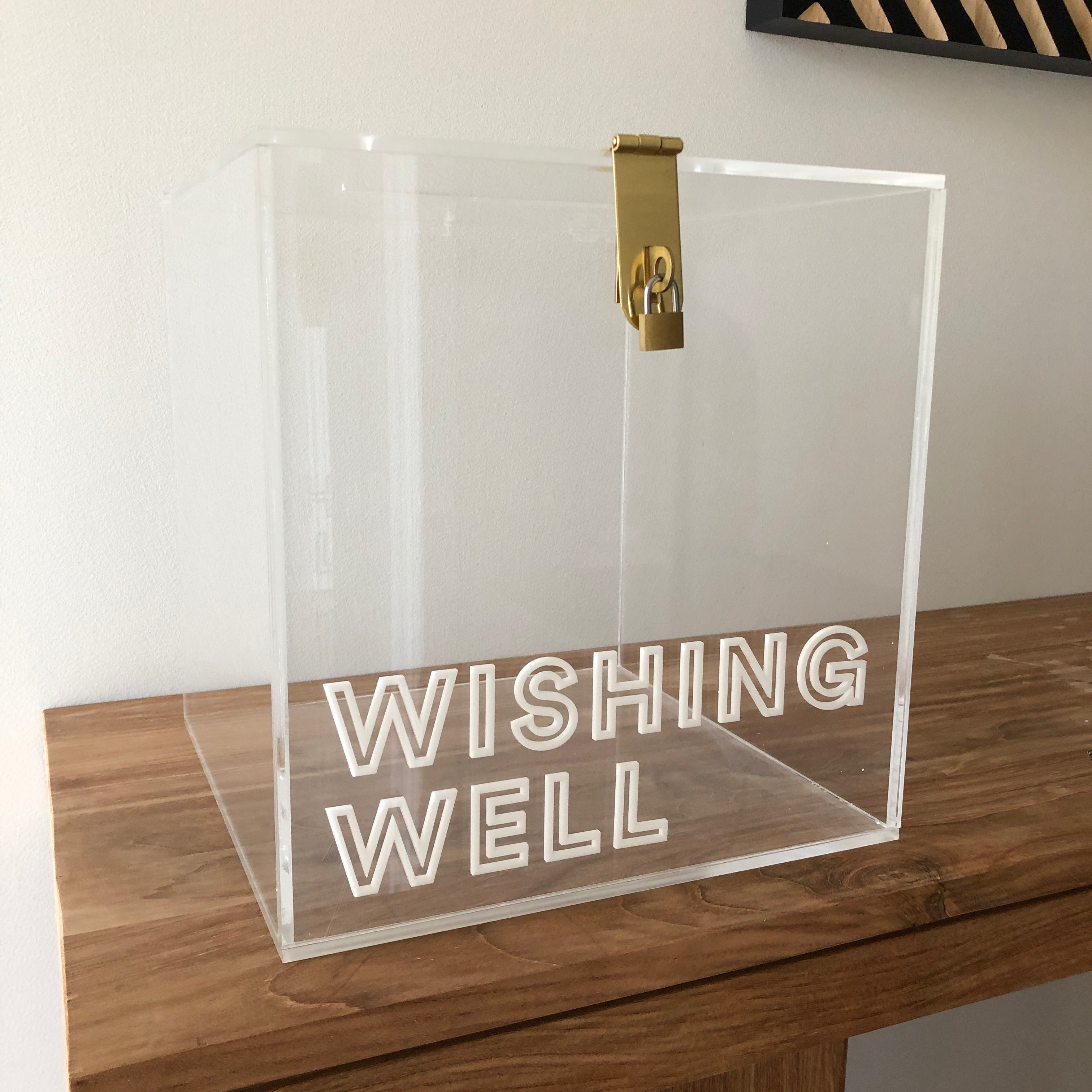 Acrylic Wishing Well